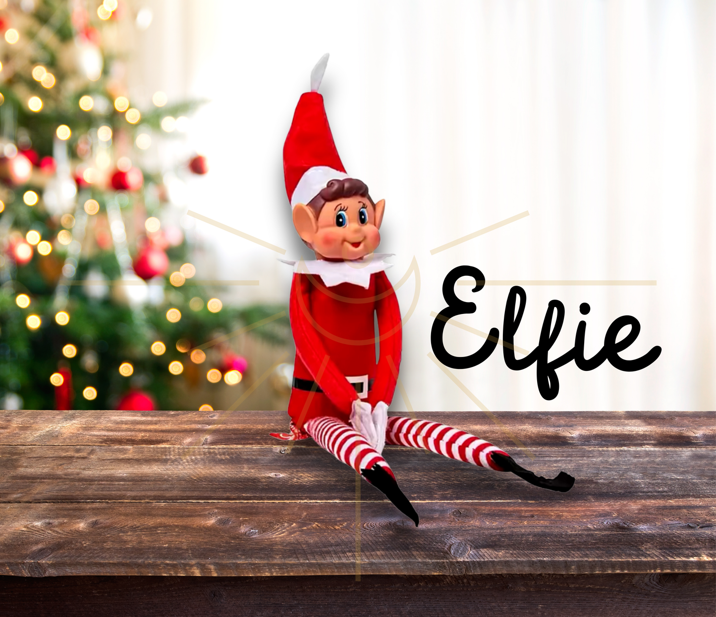 Caja Mágica Elfo con velcro en manos